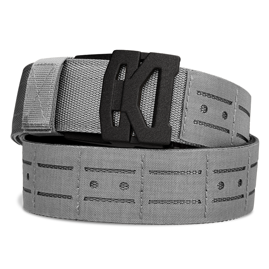 Best Rated Gun Belts - B2 Gray Laser Cut Battle Belt |Kore – Kore