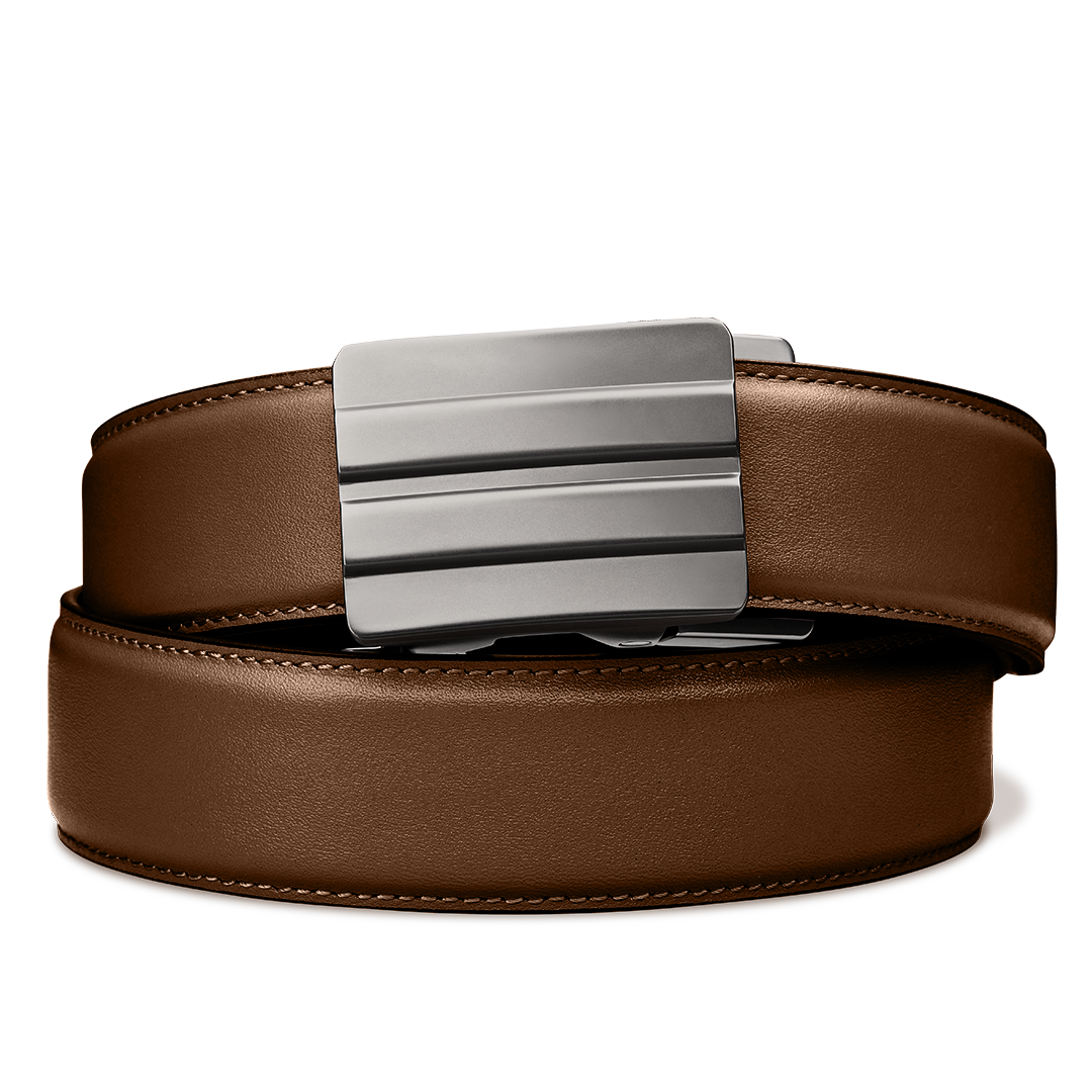 OLUTI FW22 Burnt belt 729/35 ベルト 茶 Kore Essentials Brown Leather Gun Belt 1.5
