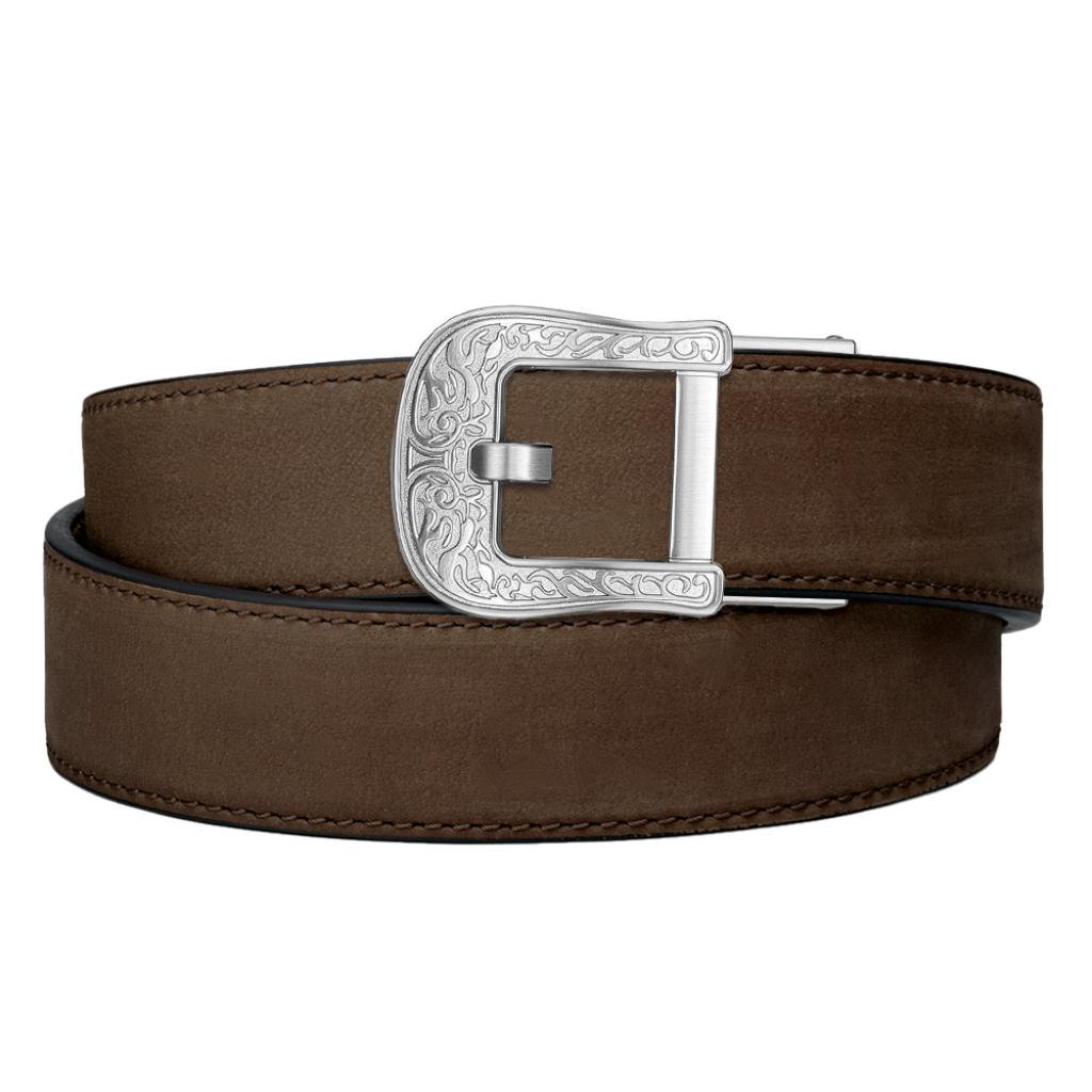 Kore Essentials | #1 Rated Gun Belt Rodeo Buckle Buffalo Leather Belt