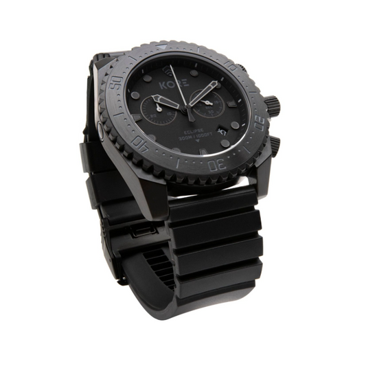 Kore Essentials Swiss Made Eclipse Chronograph Dive Watch Side View