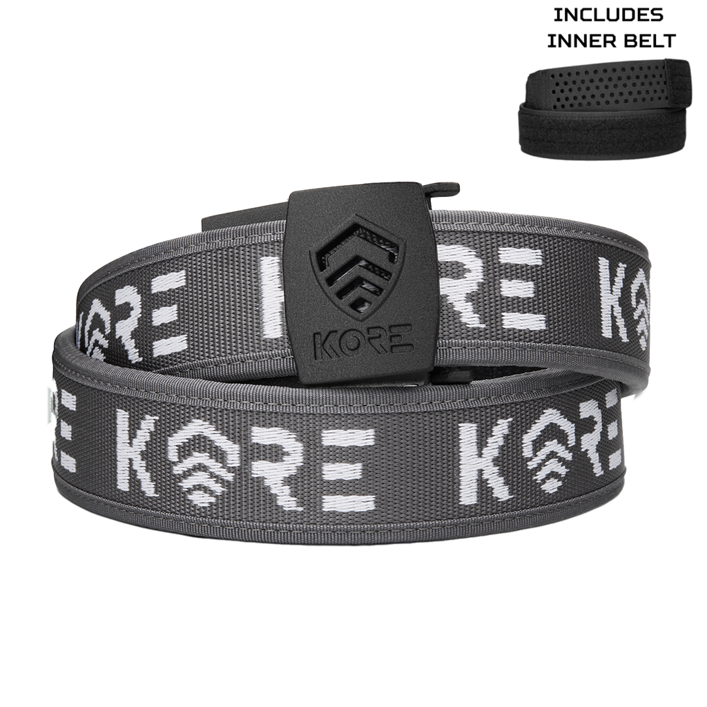 Kore Essentials Grey Competition Shooting Belt 1.5