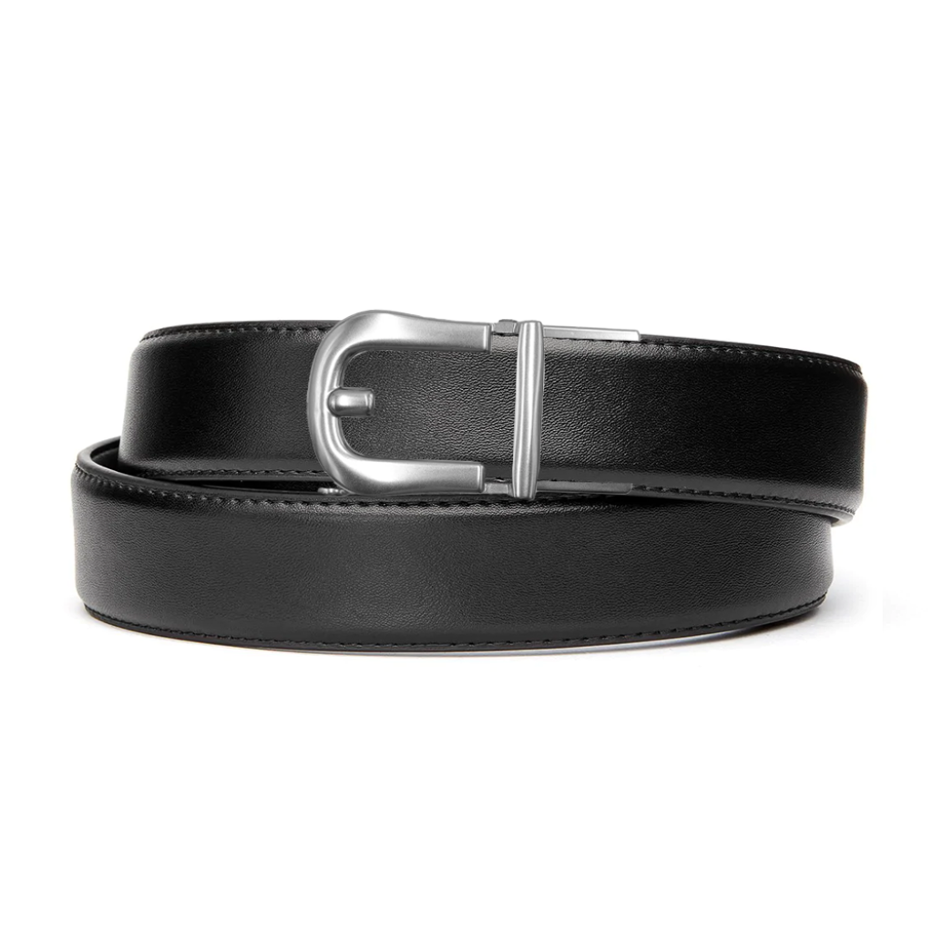 Kore Essentials Black Leather Quarter Gun Belt 1.25