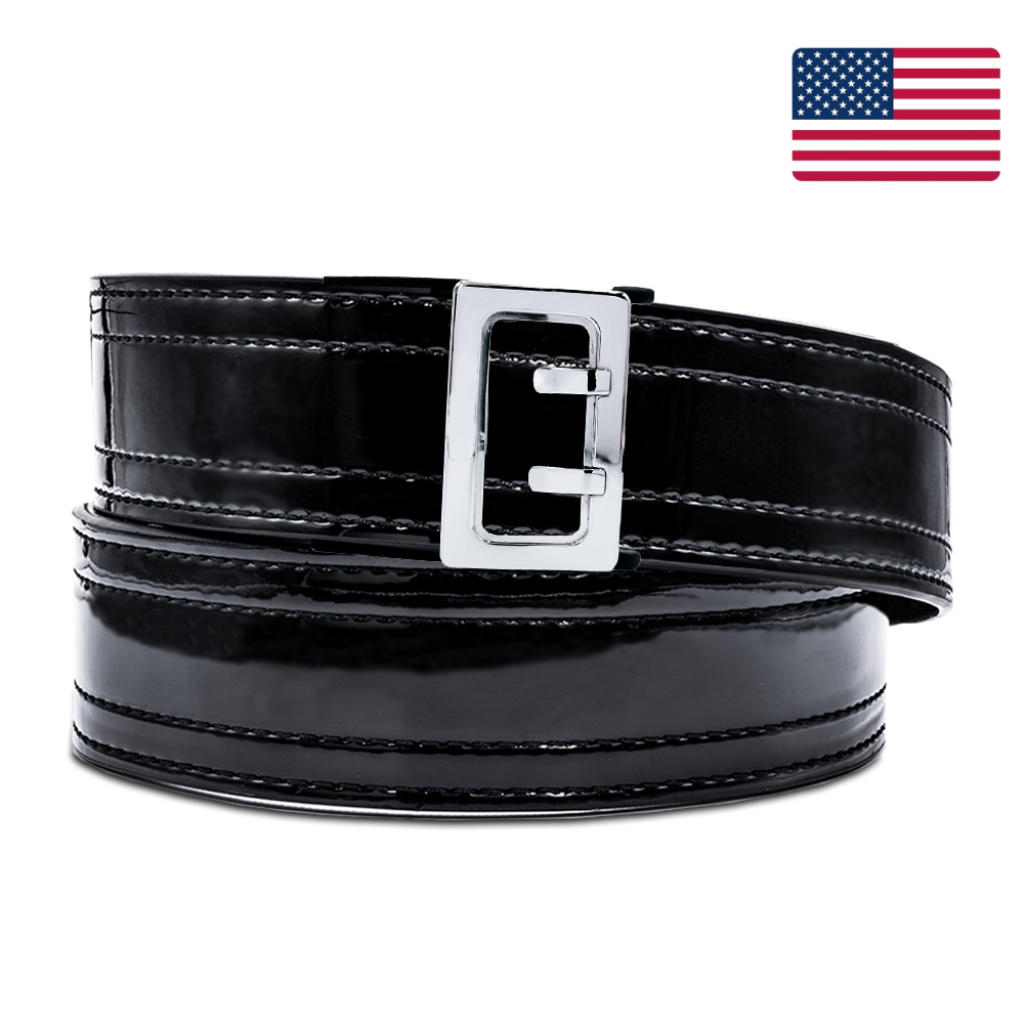 Kore Essentials High Gloss Duty Belt [D3 Chrome Buckle]