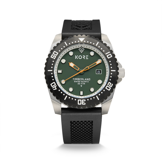 Front Facing View of Kore Essentials Timberland Tactical Field Watch