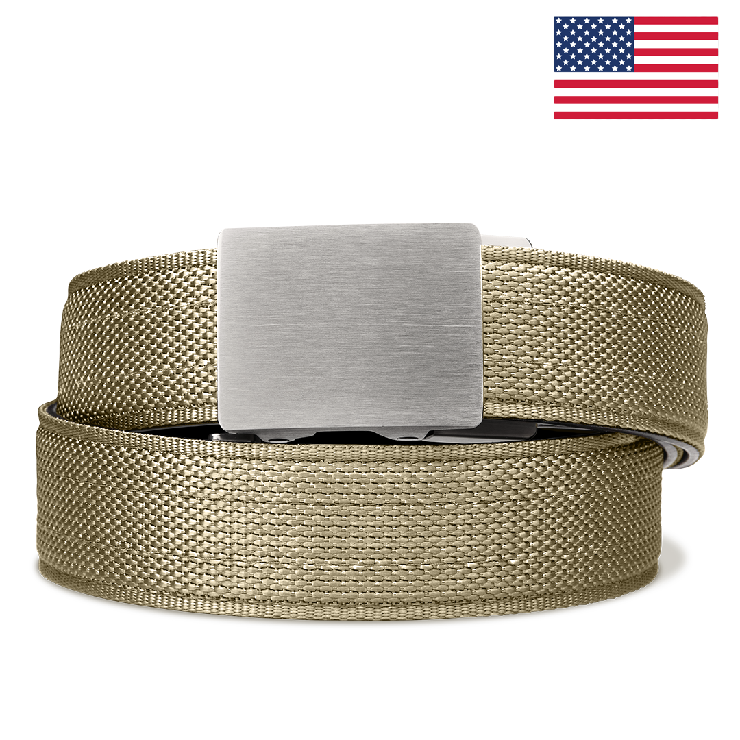 Kore Essentials Tan 499 USA Nylon Gun Belt 1.5