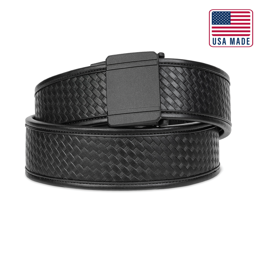D1 BUCKLE BASKETWEAVE DUTY BELT 2.25 COMPLETE KIT