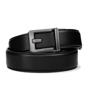 EXECUTIVE PROTECTION BLACK LEATHER 1.5" OUTER BELT