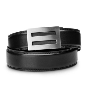 Kore Essentials-INTREPID BUCKLE | CLASSIC LEATHER BELT 1.37"-Fashion Belts