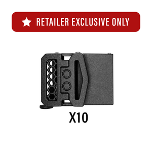 X10 BLACK 1.5" [BUCKLE ONLY]