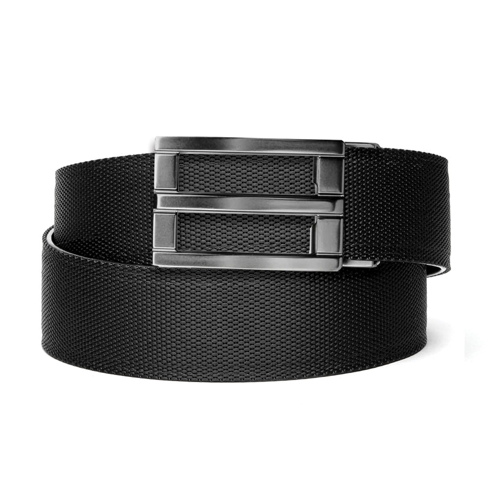 Boss Men's Smooth Leather Belt with Brushed Effect Buckle