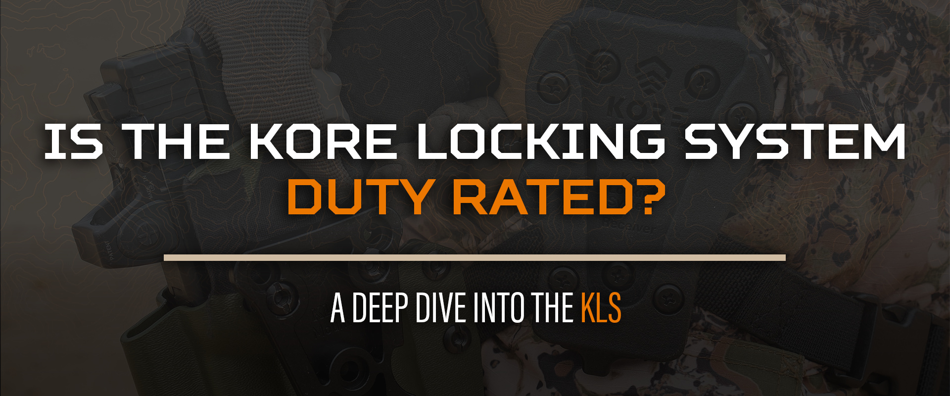 Is the Kore Locking System Duty Rated? A Deep Dive into the “KLS”