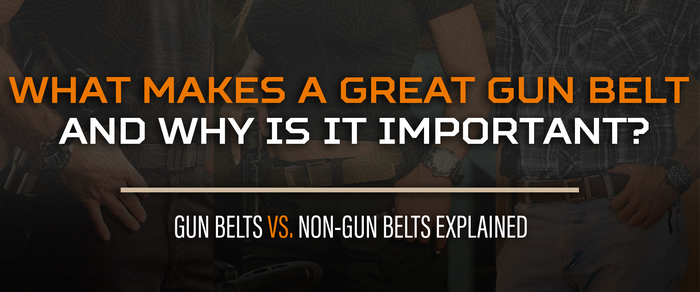What Makes a Great Gun Belt and Why is it Important?