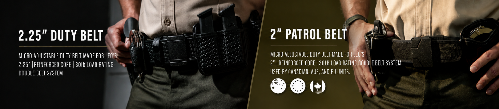 ALL DUTY & PATROL BELTS