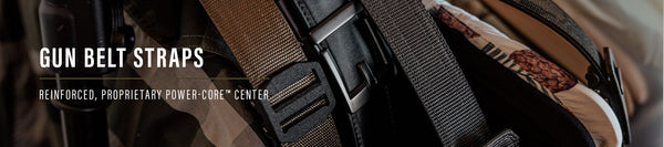 GUN BELT STRAPS ONLY