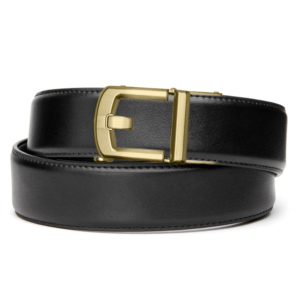 Kore X1 Buckle (Leather Gun Belt 1.5") Black / 44" - 54" Kore X1 Buckle (Leather Gun Belt 1.5") Black / 44" - 54"