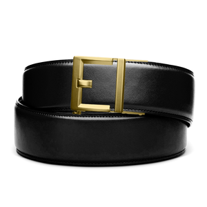G2 BRASS BUCKLE | LEATHER GARRISON GUN BELT 1.75"
