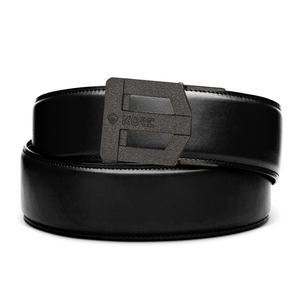Kore Essentials 1.75" Black Leather Range Gun Belt with a G3 Black Buckle