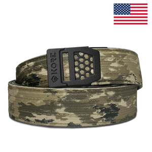 X SERIES BUCKLE | A-TACS TACTICAL NYLON GUN BELT 1.5"