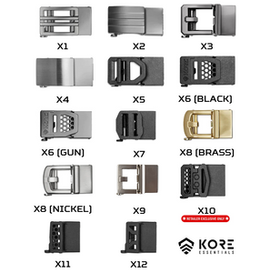 X SERIES GUN BUCKLES 1.5" [BUCKLE ONLY]