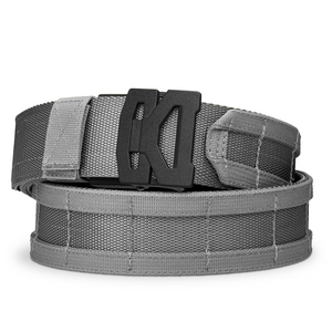 Grey Kore Essentials Battle Belt with B2 Buckle on a White Background