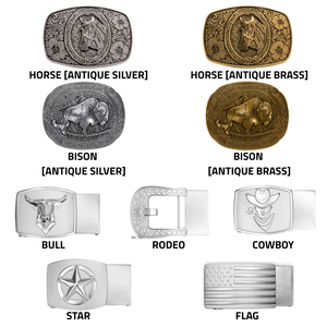 WESTERN GUN BUCKLES 1.5" [BUCKLE ONLY]