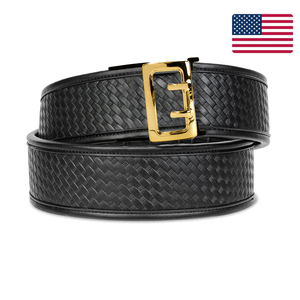 D3 BRASS BUCKLE | BASKETWEAVE DUTY BELT 2.25" [COMPLETE KIT]