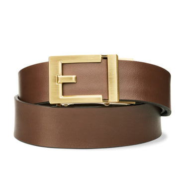 Brown Smooth Vegan Leather [No Stitching]