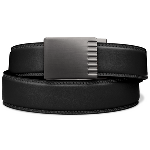 ENCORE BUCKLE  |  CLASSIC LEATHER BELT 1.37"