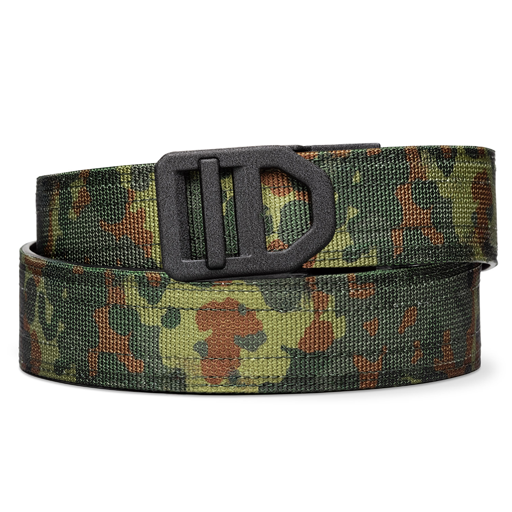 Kore Essentials Fleckno-tarn Camo Nylon Web Gun Belt 1.5" | X Series Buckle Kore Essentials Fleckno-tarn Camo Nylon Web Gun Belt 1.5" | X Series Buckle