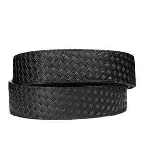 Kore Essentials basketweave 1.5" EDC gun belt strap on a white background
