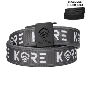 C1 BUCKLE | GRAY COMPETITION BELT 1.5" COMPLETE KIT