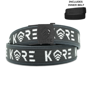 C1 BUCKLE | GRAY COMPETITION BELT 1.5" COMPLETE KIT
