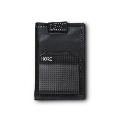 LEATHER SLIM WALLET & CF MONEY CLIP