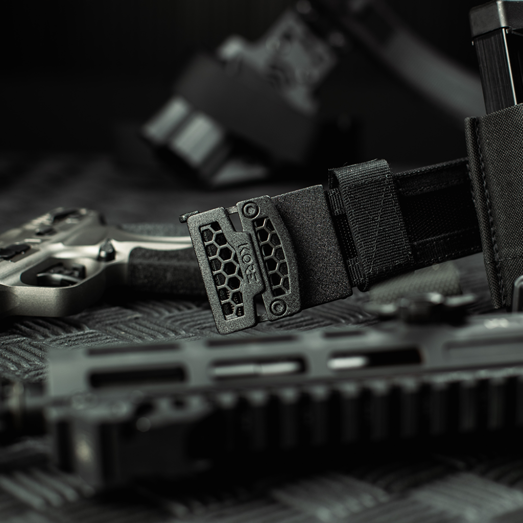 Best Rated Gun Belts - B1 Black Battle Belt | Kore Essentials