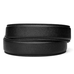 24" - 44" | Black Pebble Grain Leather