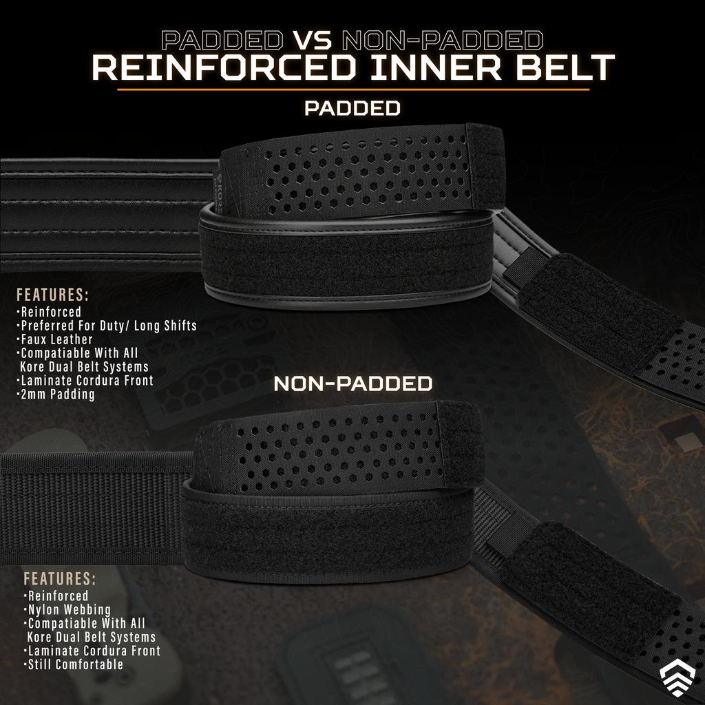 Kore Essentials  #1 Rated Gun Belt Battle Belt Inner Liner Belt