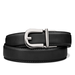 Kore Essentials Black Leather Quarter-inch Gun Belt with a Q1 Buckle