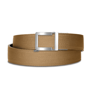Kore Essentials Coyote uarter Inch Nylon Web Gun Belt 1.25" With a Q2 Buckle