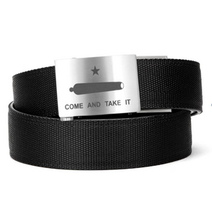 COME AND TAKE IT ENGRAVED BUCKLE | TACTICAL NYLON GUN BELT 1.5"