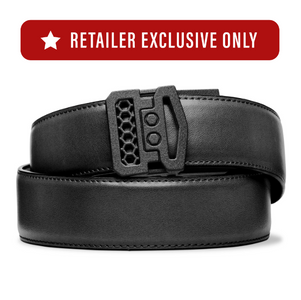 DEALER EXCLUSIVE X10 BUCKLE | LEATHER GUN BELT 1.5"