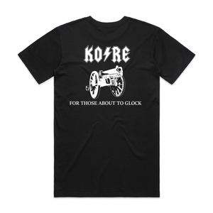 KORE BACK IN BLACK T-SHIRT