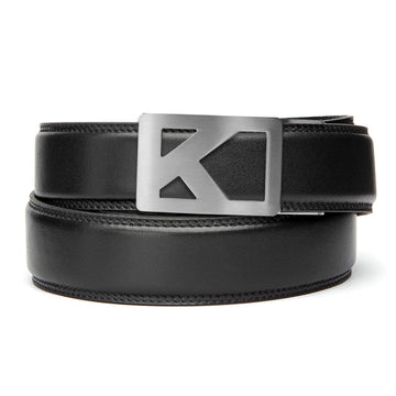 Black Full Grain Leather