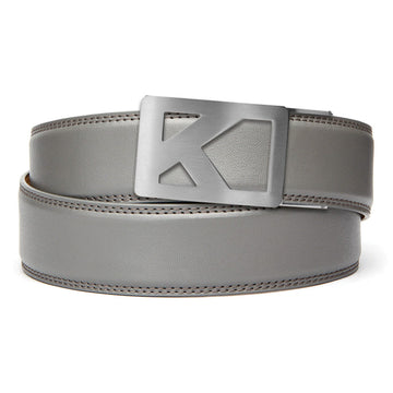 Gray Full Grain Leather