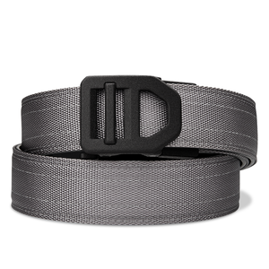 X SERIES BUCKLE  | GRAY TACTICAL NYLON GUN BELT 1.5"