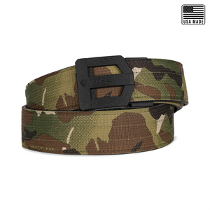 G3 BLACK BUCKLE | USA MADE MULTICAM TACTICAL GARRISON BELT