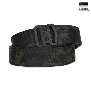 G1 BUCKLE | USA MADE MULTICAM BLACK TACTICAL GARRISON BELT