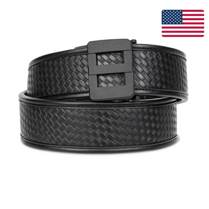 Kore Essentials Basketweave Duty Belt with a D2 Buckle