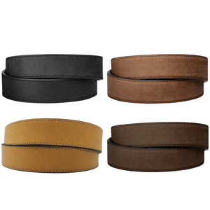 BUFFALO LEATHER GUN BELT 1.5" [STRAP ONLY]