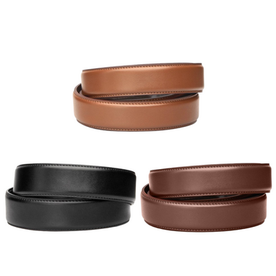 LEATHER GUN BELT STRAPS