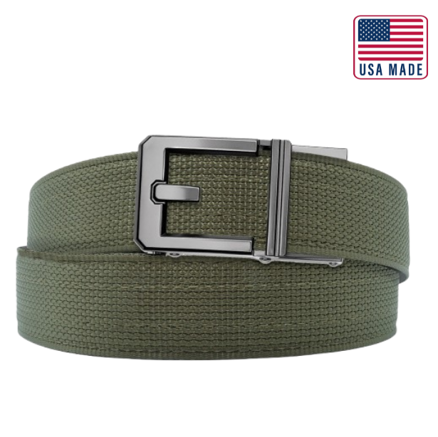 X SERIES BUCKLE | USA MADE RANGER GREEN TACTICAL NYLON GUN